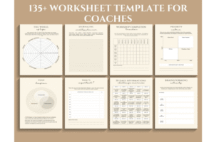life coach templates canva coaching