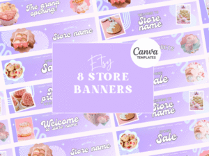bakery instagram canva story template