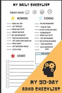 daily checklist for kids