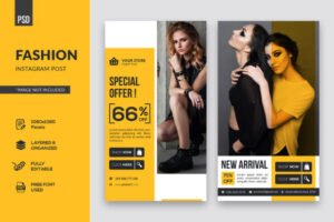 fashion animated instagram stories
