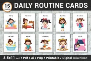 daily routine cards