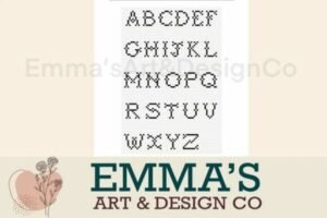 embroidery alphabet 