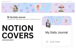notion template aesthetic
