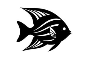 silhouette fish