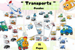 puzzle cartoon
