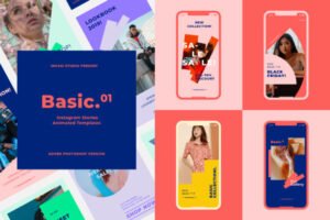 fashion animated instagram stories