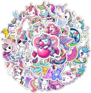 unicorn printable stickers