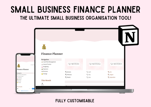 notion finance template notion planner