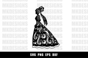silhouette dress