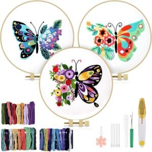 embroidery butterfly