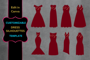 silhouette dress
