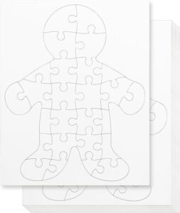 puzzle template blank