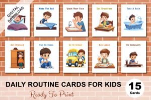 daily routine cards