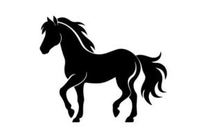 silhouette horse