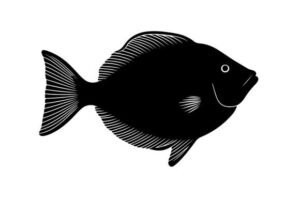 silhouette fish
