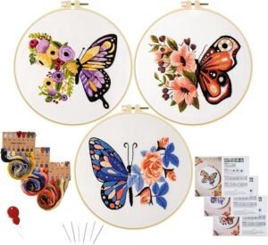 embroidery butterfly