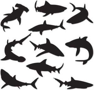 silhouette fish