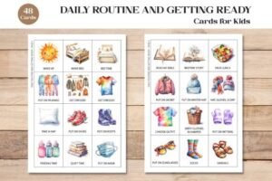 daily routine cards