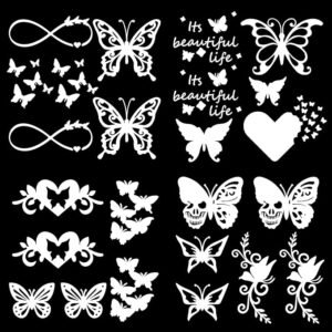silhouette butterfly