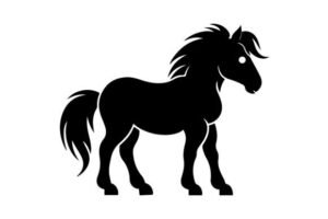 silhouette horse