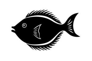 silhouette fish