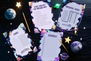 kids chore chart bundle
