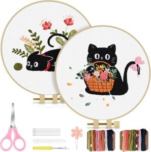 embroidery cat patterns