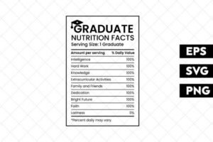 nutrition facts label template