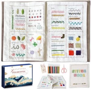 embroidery book