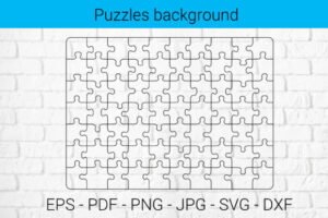 puzzle template blank