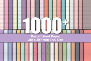 paper template with lines
