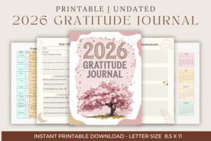 Gratitude Journal Ideas