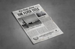 newspaper template
