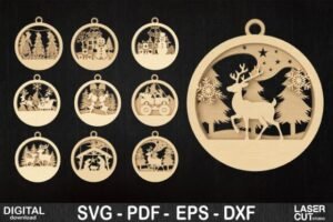 christmas laser cut 