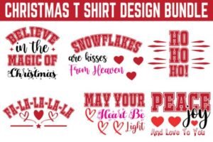 Christmas T-shirt design
