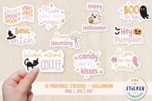 Halloween Stickers 