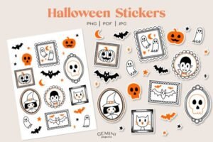 Halloween Stickers 
