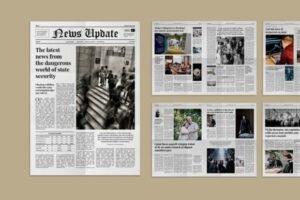newspaper template