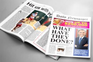 newspaper template