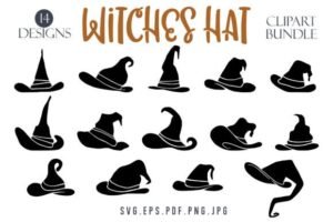 Witches & Ghost Clipart