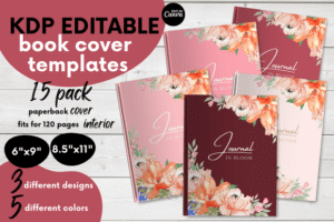 book cover template