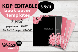 book cover template