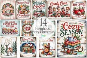 christmas illustrations 