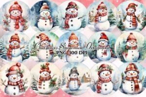 christmas ornaments snowman