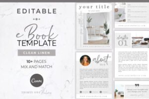 book cover template
