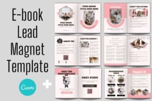 book cover template