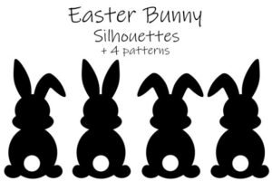 silhouette rabbit