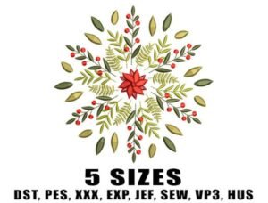 embroidery xmas