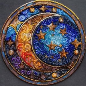 embroidery with beads