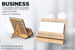 card holder for table